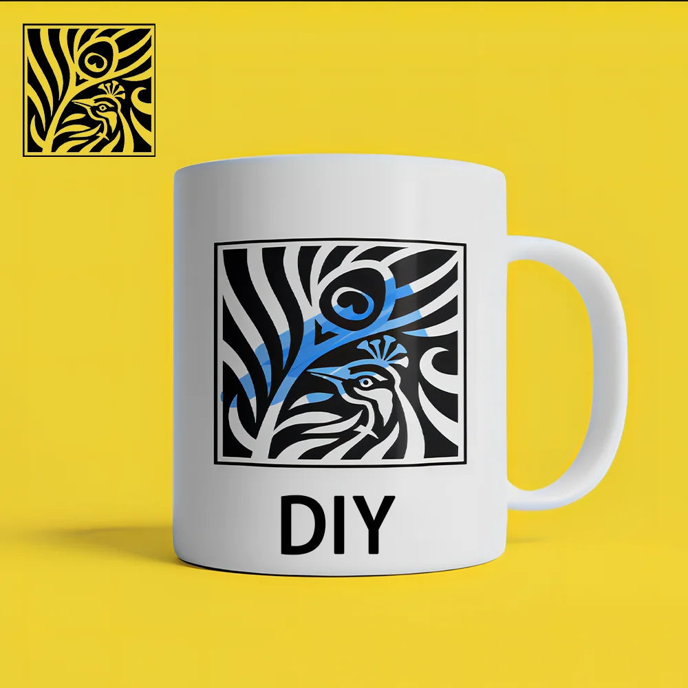 Diy Custom 350ml Ceramic Mug Hd Print Personalized Picture Photo Logo Text Personalized Coffee Milk Cup Cute Gift Creative Gift