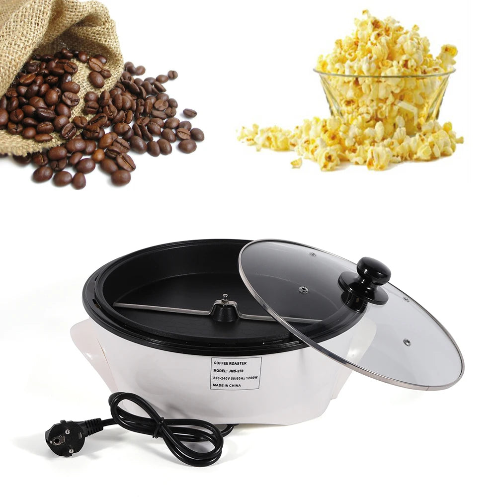 Electric Coffee Roasting Machine with Controllable Temperature